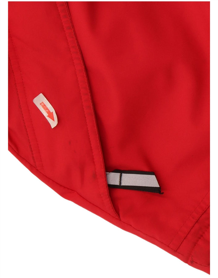 Giacca da sci grafica da uomo Diadora UK 42 XL Poliestere color block rosso
