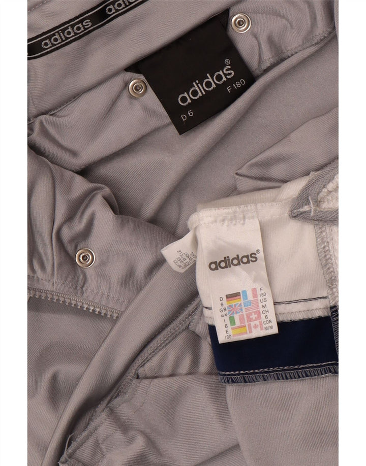 Giacca da tuta grafica da uomo Adidas UK 40/42 Colore grigio medio