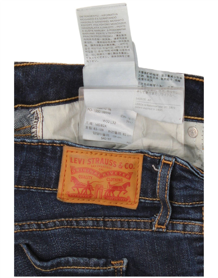 Jeans Levi's 711 Skinny da donna W32 L27 Lyocell blu