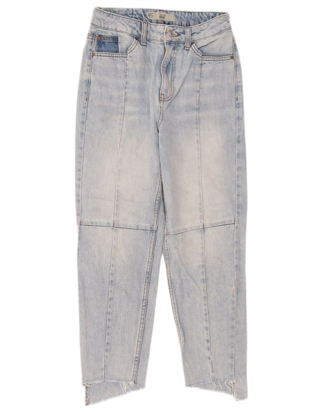 Jeans corti da donna Topshop W25 L23 Blu