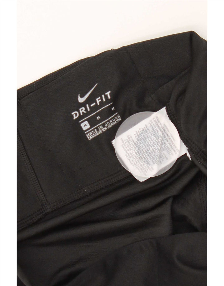 Leggings Nike Dri Fit da donna UK 14 poliestere color block medio nero