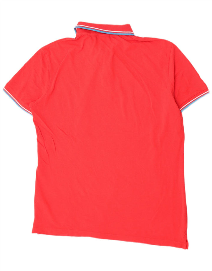 Polo Diadora Uomo 3XL Cotone Rosso