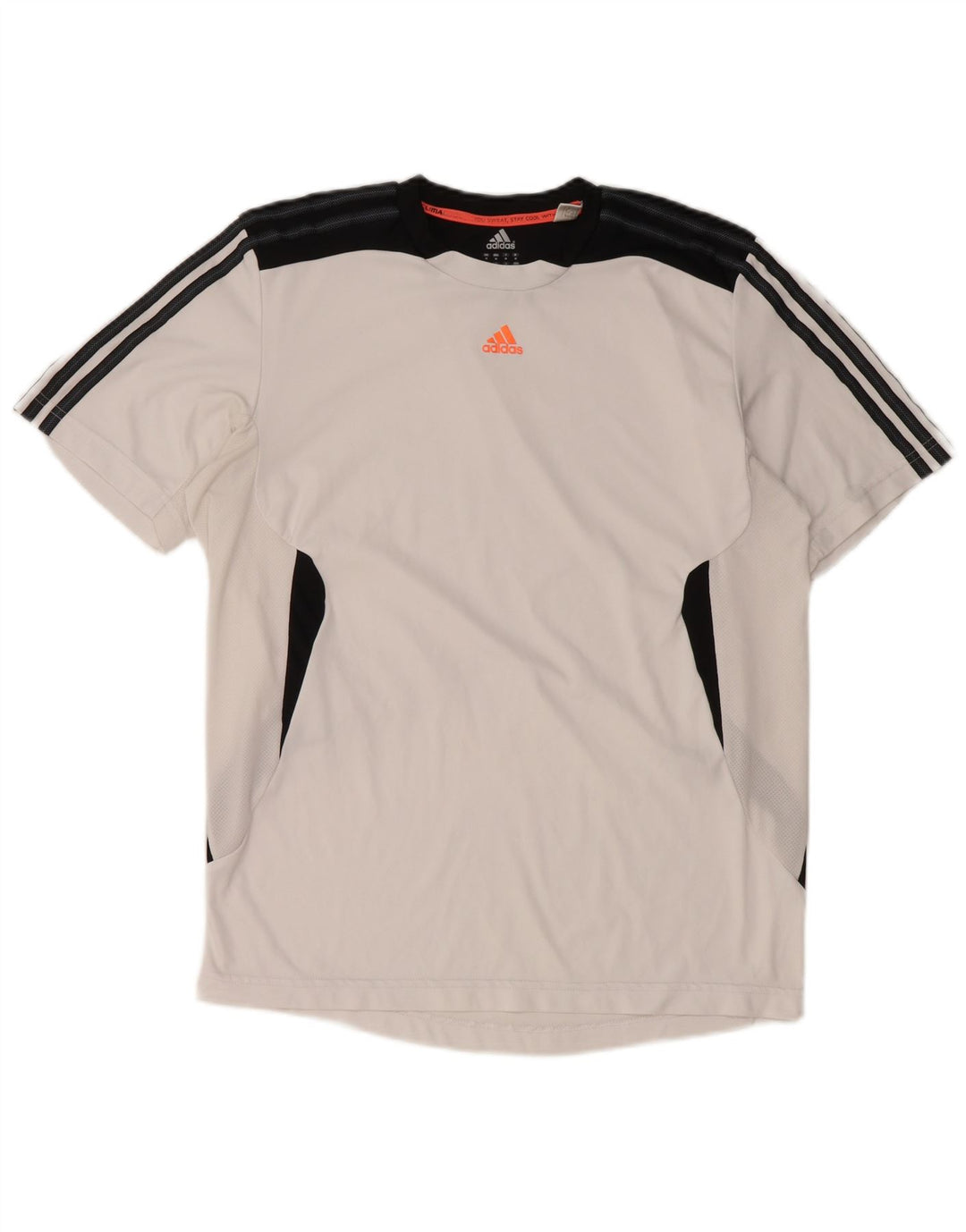T-shirt ADIDAS Climacool da uomo, colore bianco medio
