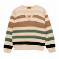 Maglione maglione con scollo a V da donna Marks & Spencer UK 16 grande multicolore
