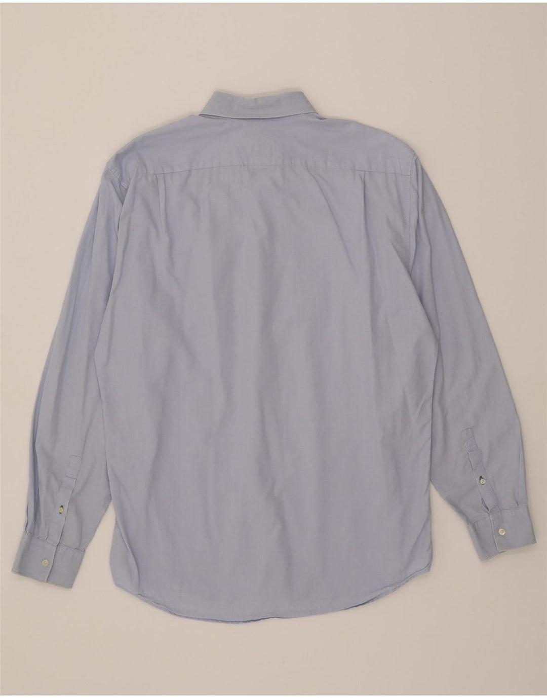LACOSTE Mens Regular Fit Shirt Size 40 Medium Blue Cotton Vintage Lacoste and Second-Hand Lacoste from Messina Hembry 