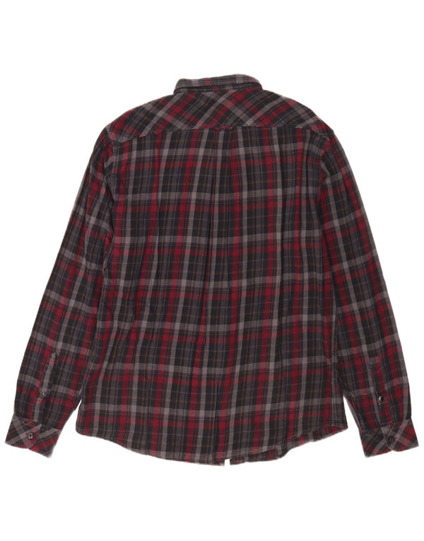 Camicia da uomo in flanella Rifle XL a quadri rossi