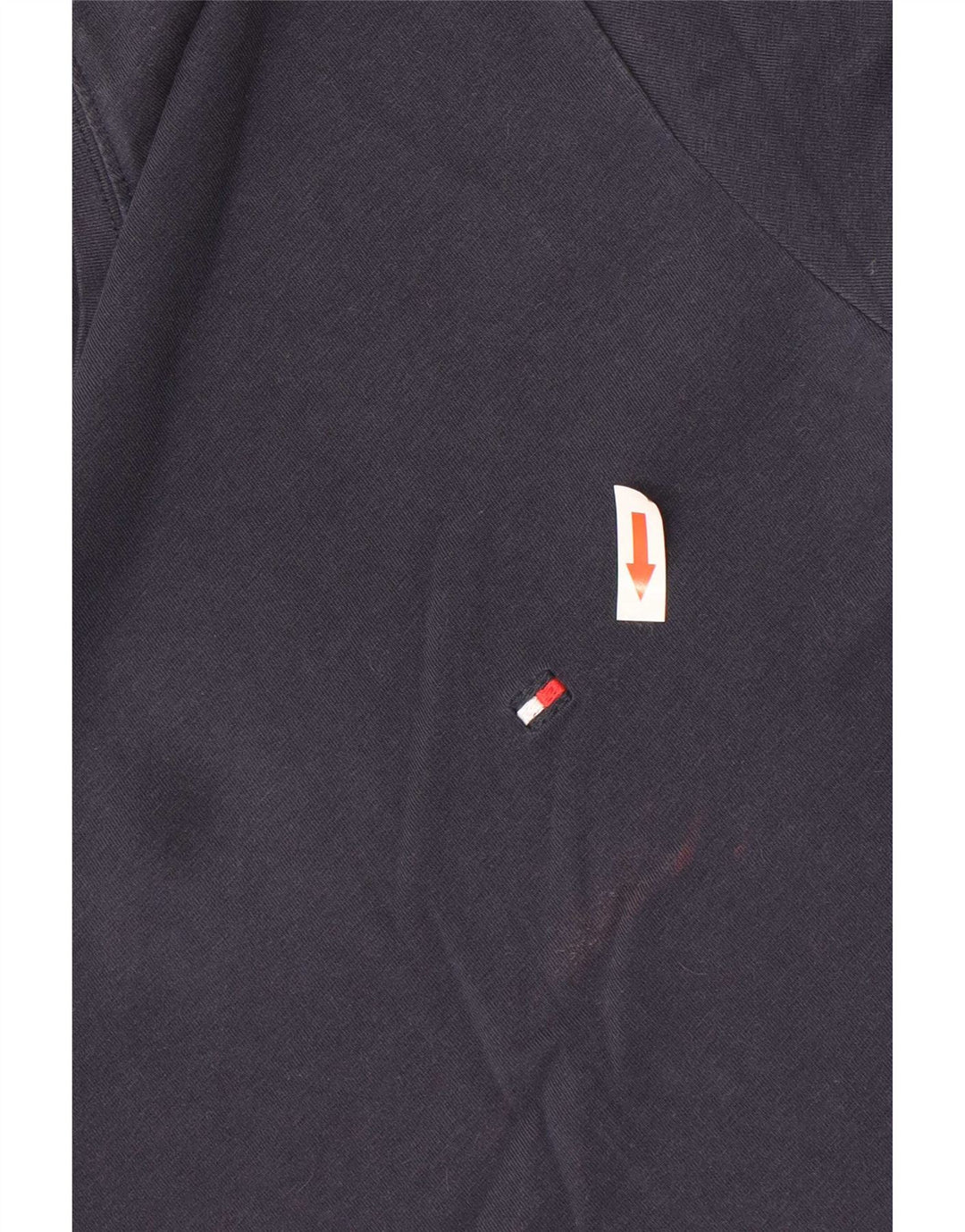 T-shirt da uomo Tommy Hilfiger Top Large in cotone blu navy