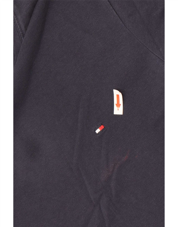 T-shirt da uomo Tommy Hilfiger Top Large in cotone blu navy