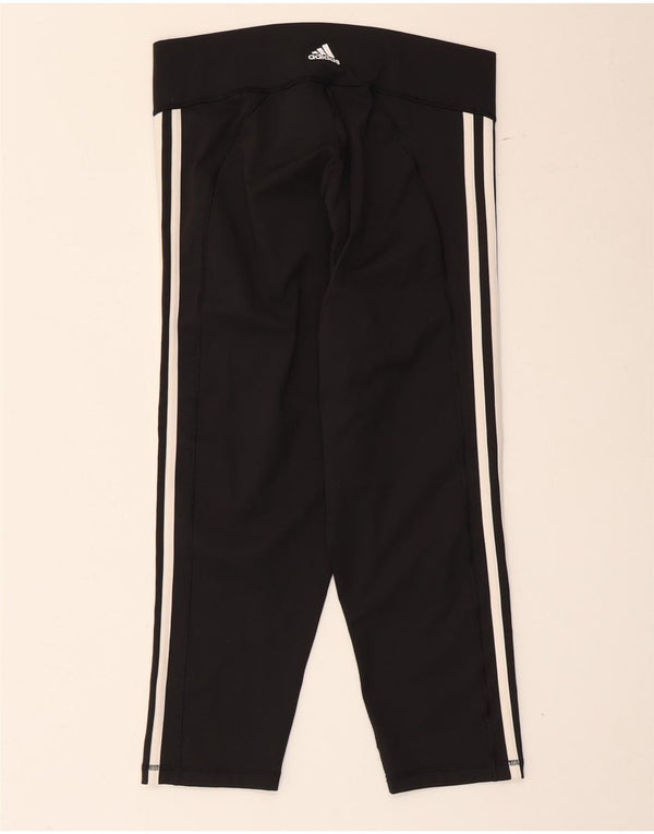 Leggings Adidas Aeroready Capri da donna UK 16/18 grande nero