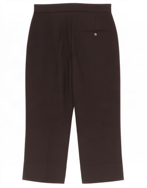 Pantaloni corti da donna Marks & Spencer UK 10 piccoli W30 L24 neri