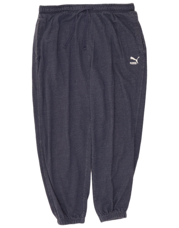 Pantaloni da tuta da uomo PUMA Joggers XL blu navy in cotone