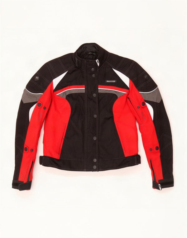 Giacca Probiker Graphic Racer da donna EU 36 Small Black Colourblock