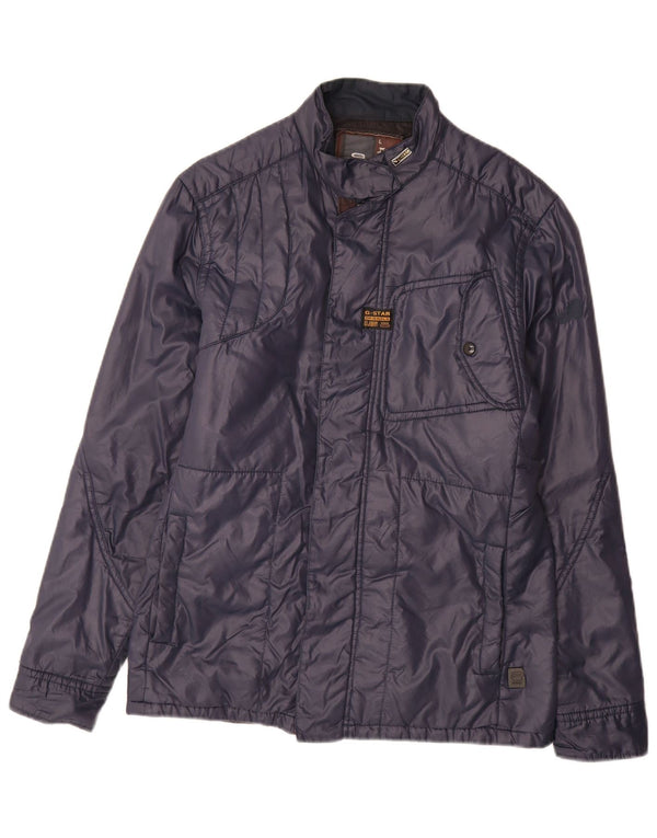 Giacca imbottita da uomo G-Star UK 40 Large Blu Navy in poliammide
