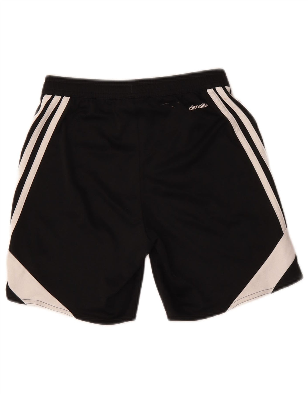 Pantaloncini sportivi Adidas Climalite da ragazzo 9-10 anni Medium Black Colourblock