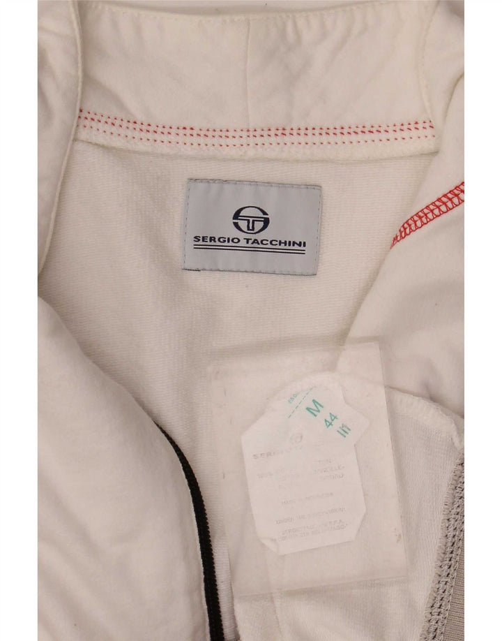Giacca da tuta da donna Sergio Tacchini IT 44 Medium White Colourblock