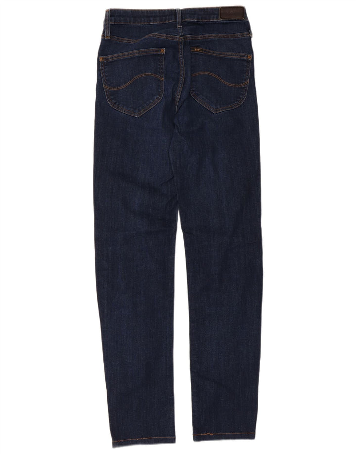 Jeans dritti Marion da donna Lee W27 L33 cotone blu navy