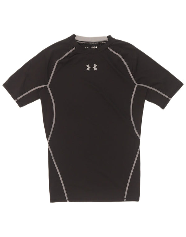 Maglietta grafica da uomo Under Armour Top nera media