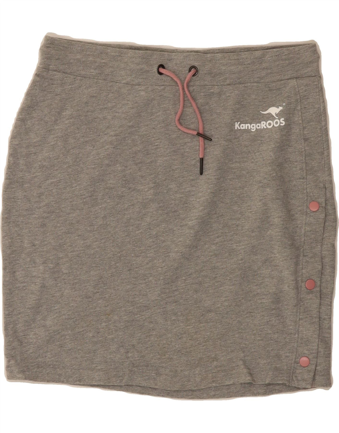 KANGAROOS Womens Tennis Skirt UK 14 Medium  Grey Cotton Vintage Kangaroos and Second-Hand Kangaroos from Messina Hembry 