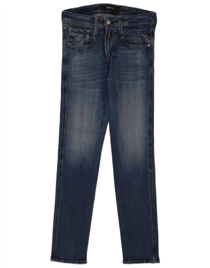 Jeans skinny da donna Replay W28 L30 Blu