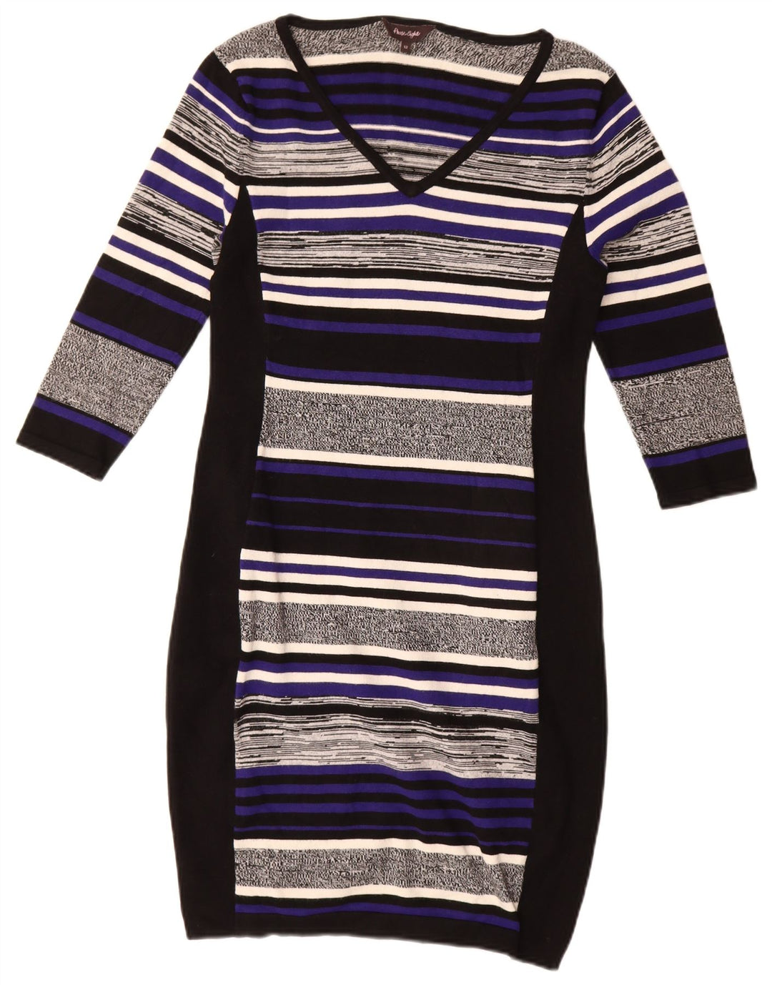 Abito maglione da donna Phase Eight UK 12 a righe multicolori medie