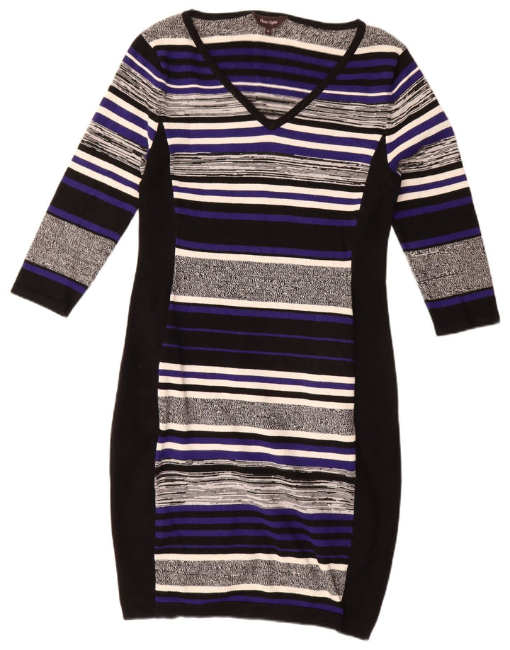 Abito maglione da donna Phase Eight UK 12 a righe multicolori medie