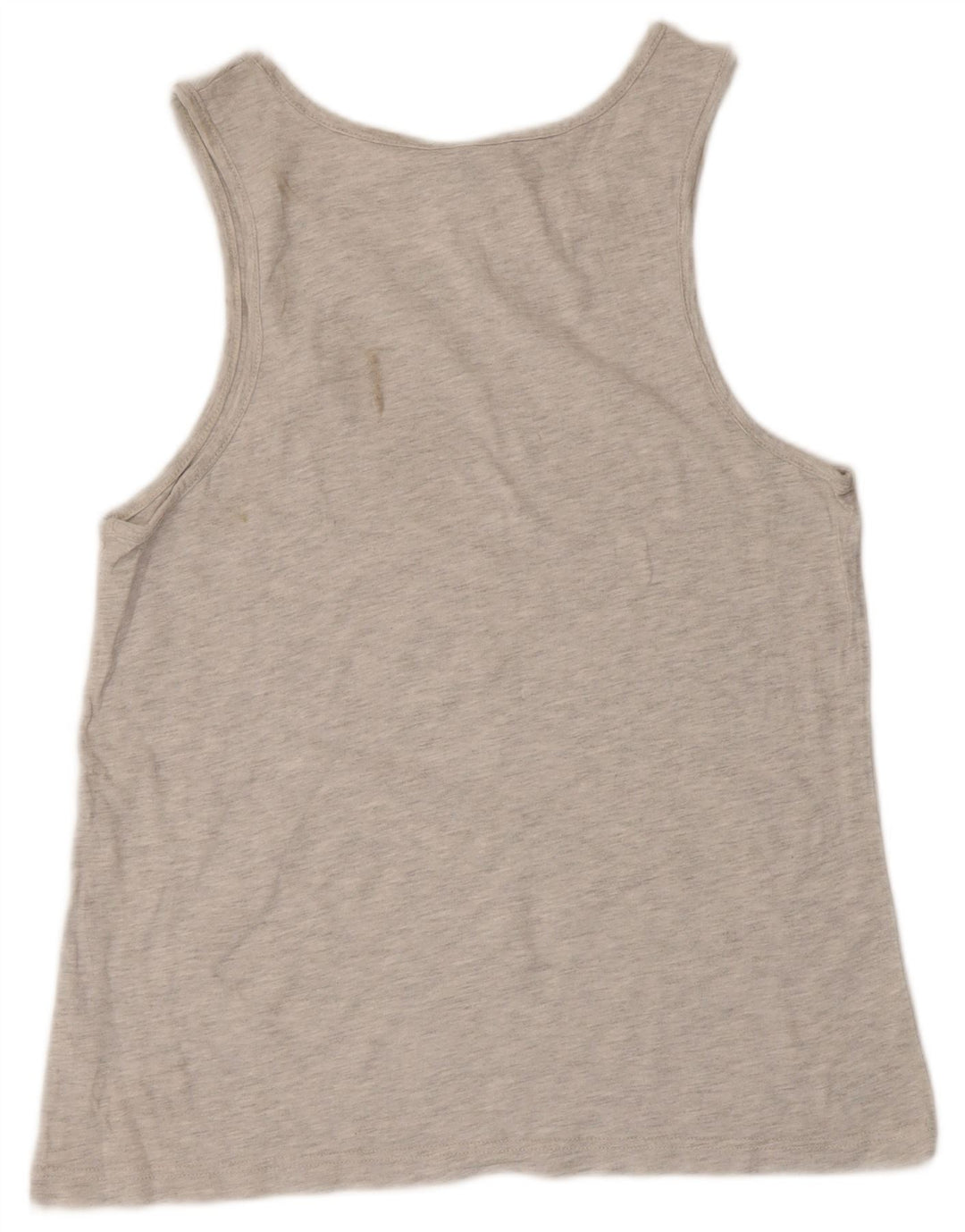 Canottiera grafica da uomo Ellesse in cotone chiazzato grigio medio