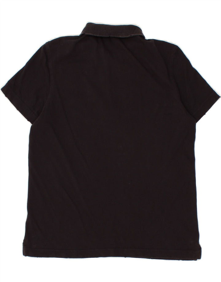 CALVIN KLEIN JEANS Mens Polo Shirt Small Black Cotton Vintage Calvin Klein Jeans and Second-Hand Calvin Klein Jeans from Messina Hembry 