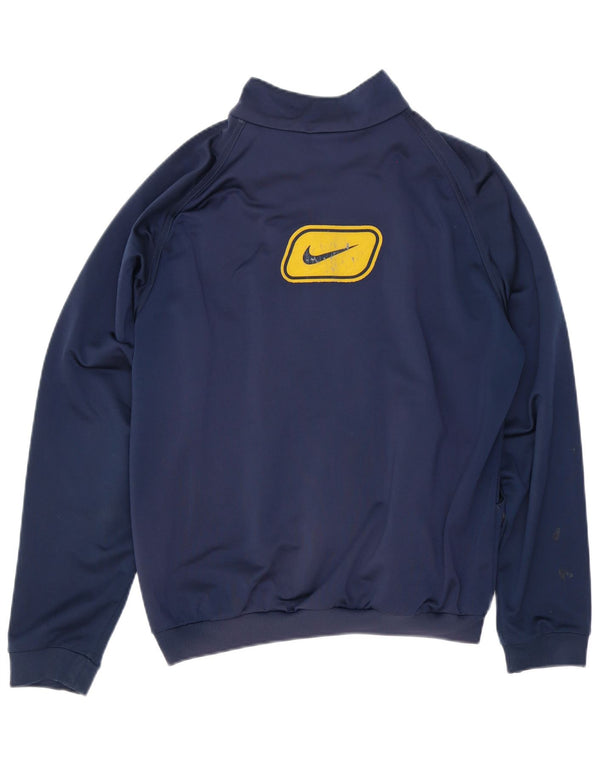 Giacca da ginnastica grafica Nike da ragazzo, 13-14 anni, XL, colore blu navy