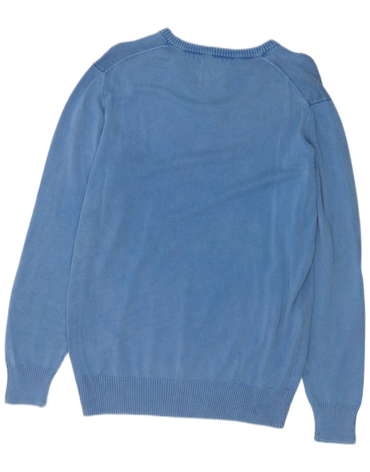 Maglione da uomo con scollo a V North Sails XL in cotone blu