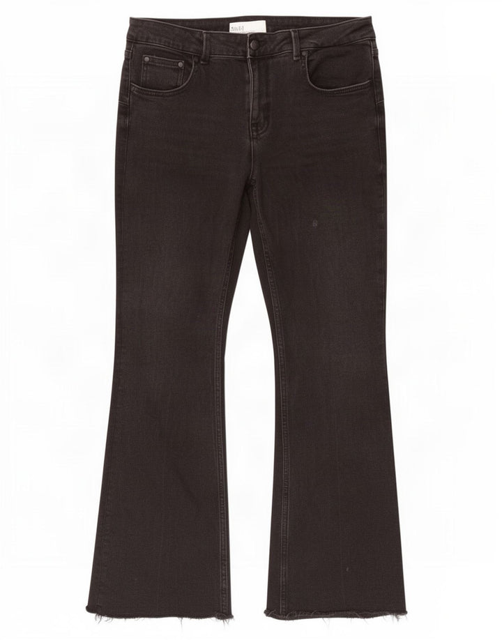 Jeans Bootcut da donna Zara EU 46 2XL W36 L31 Nero
