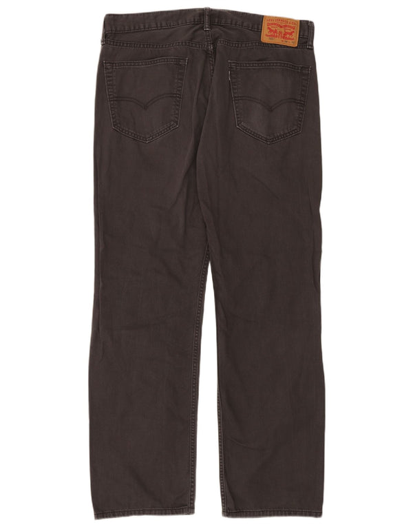 Levi's Uomo 505 Jeans dritti W36 L32 Cotone grigio