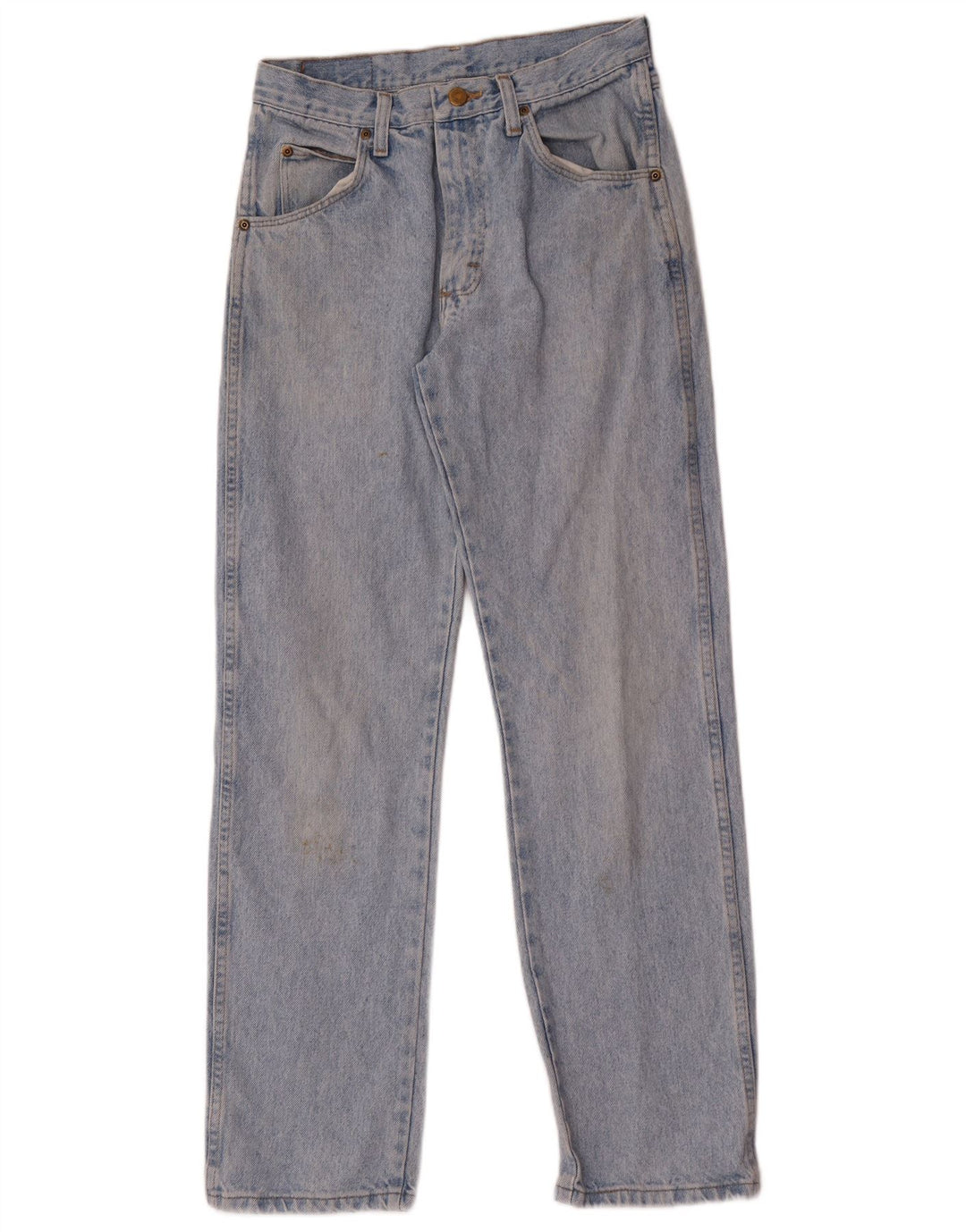 Jeans dritti da donna Wrangler W30 L32 cotone blu