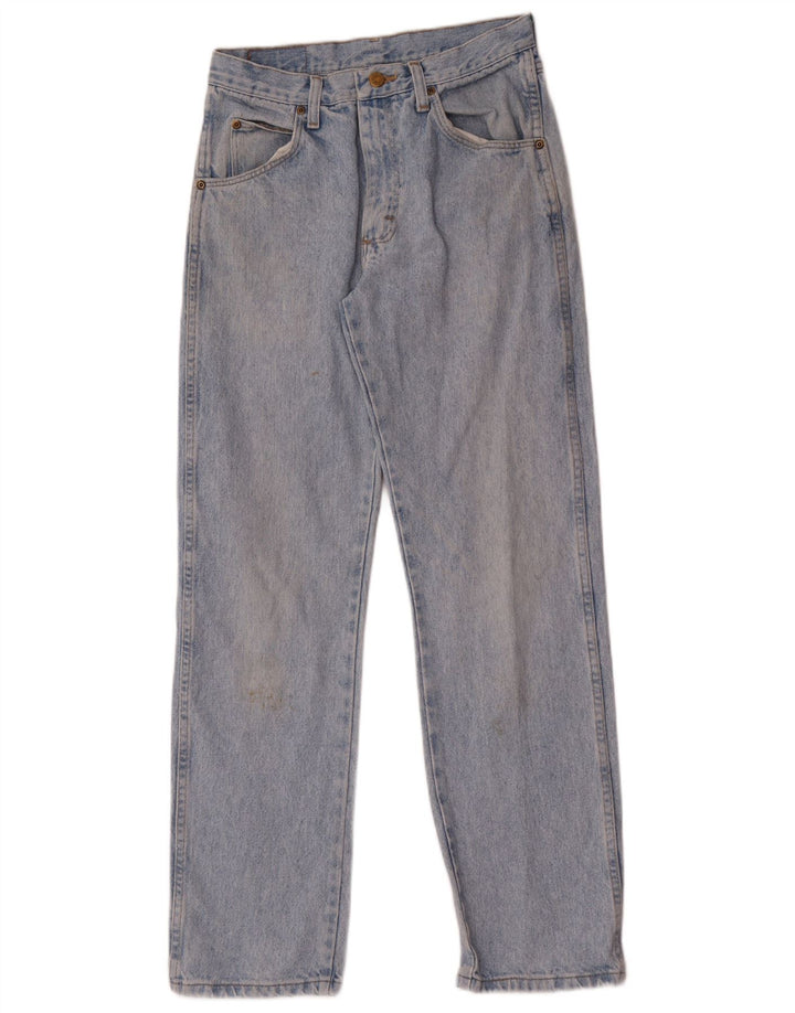 Jeans dritti da donna Wrangler W30 L32 cotone blu