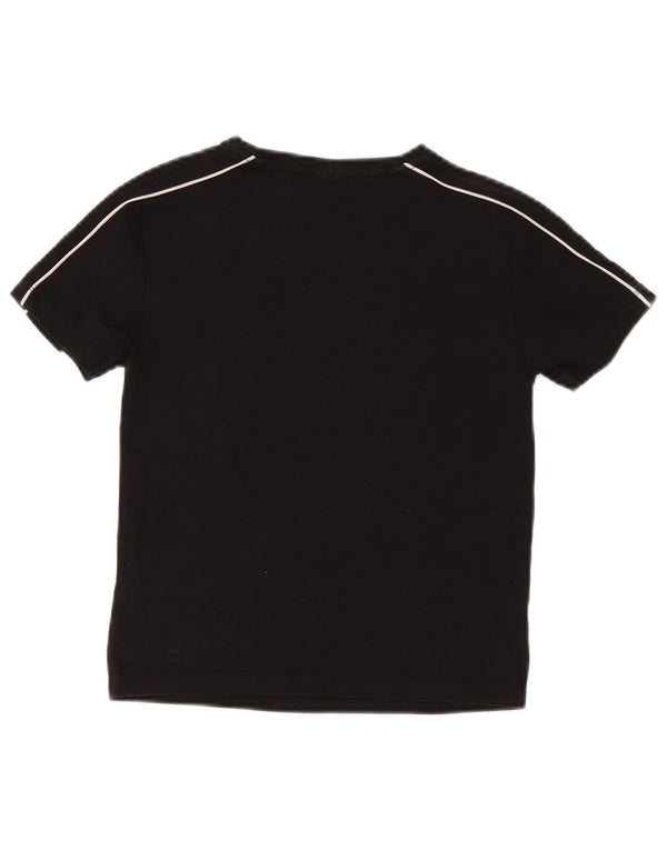 T-shirt Puma da bambino 9-10 anni XS in cotone nero