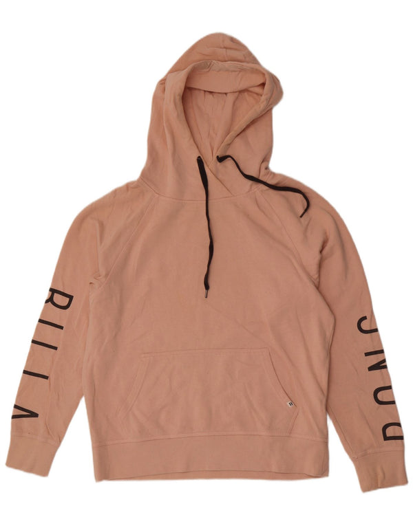 Maglione con cappuccio grafico da donna Billabong US 16 2XL cotone rosa