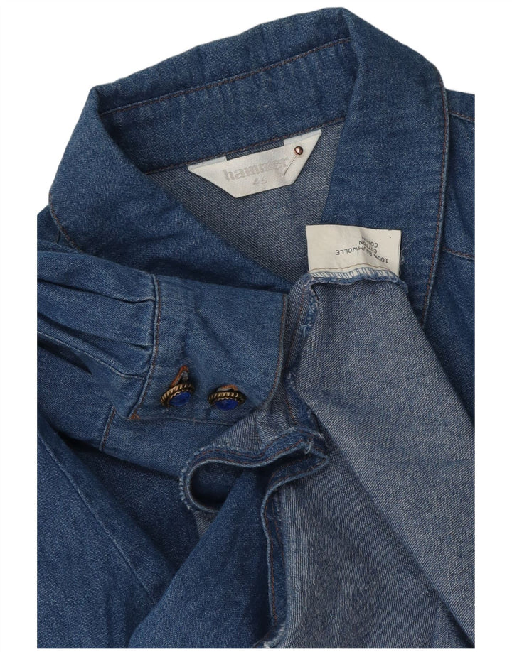 Camicia di jeans oversize da donna Hammer EU 46 XL Cotone blu