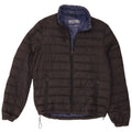 Giacca imbottita da uomo Michael Kors UK 38 piccola in nylon blu navy