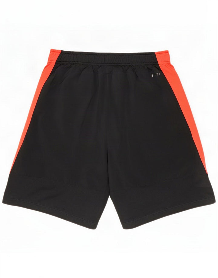 Pantaloncini sportivi Nike da uomo grandi in poliestere color block nero