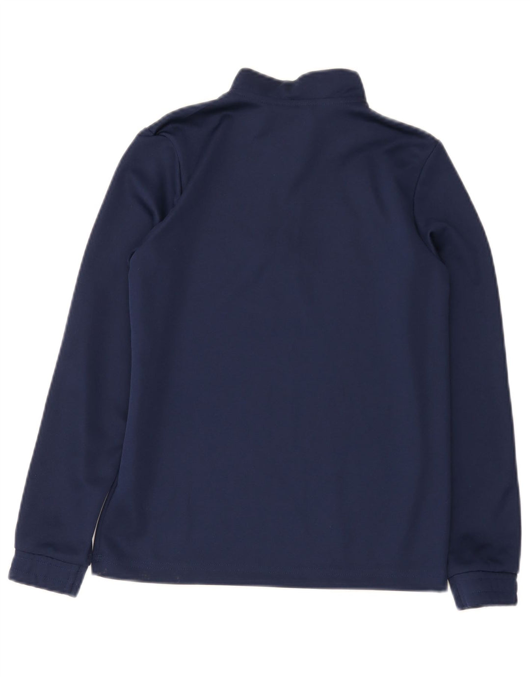 Top della tuta da ginnastica Adidas Aeroready Zip Neck Pullover da bambino 11-12 anni Blu navy