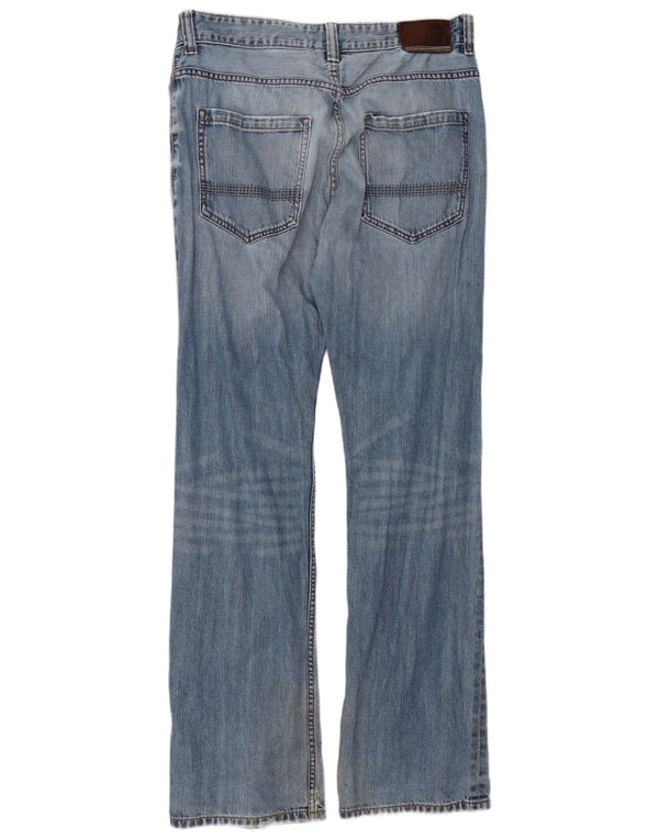 Timberland Uomo Earthkeepers Bootcut Jeans W32 L32 Blu