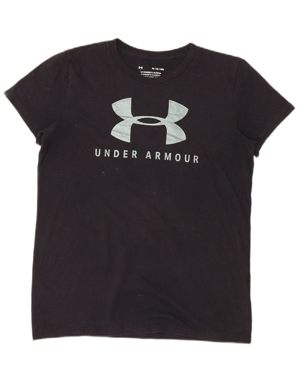 Maglietta grafica da donna Under Armour Top UK 12 Medium Nero