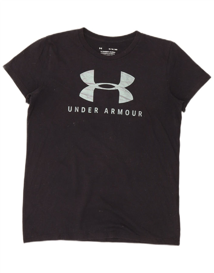Maglietta grafica da donna Under Armour Top UK 12 Medium Nero