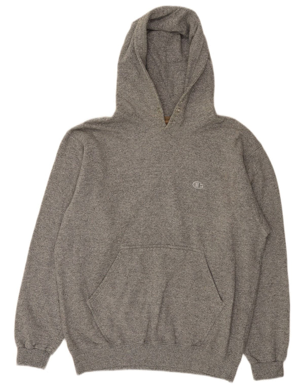 Felpa con cappuccio da uomo Champion XL in cotone grigio