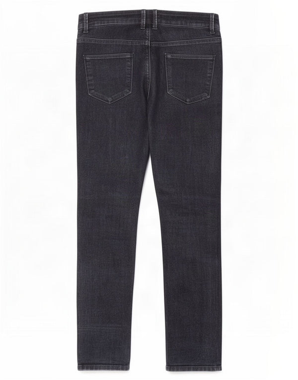 Marks & Spencer Womens Jegging Jeans UK 12 Medium W28 L28 Navy Blue Cotton
