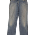 JOOP Womens Straight Jeans W32 L32 Blue Cotton