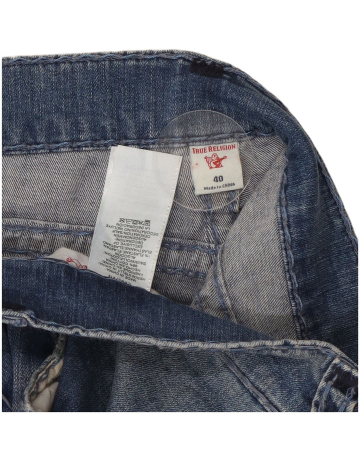 Jeans slim da uomo True Religion W40 L31 cotone blu