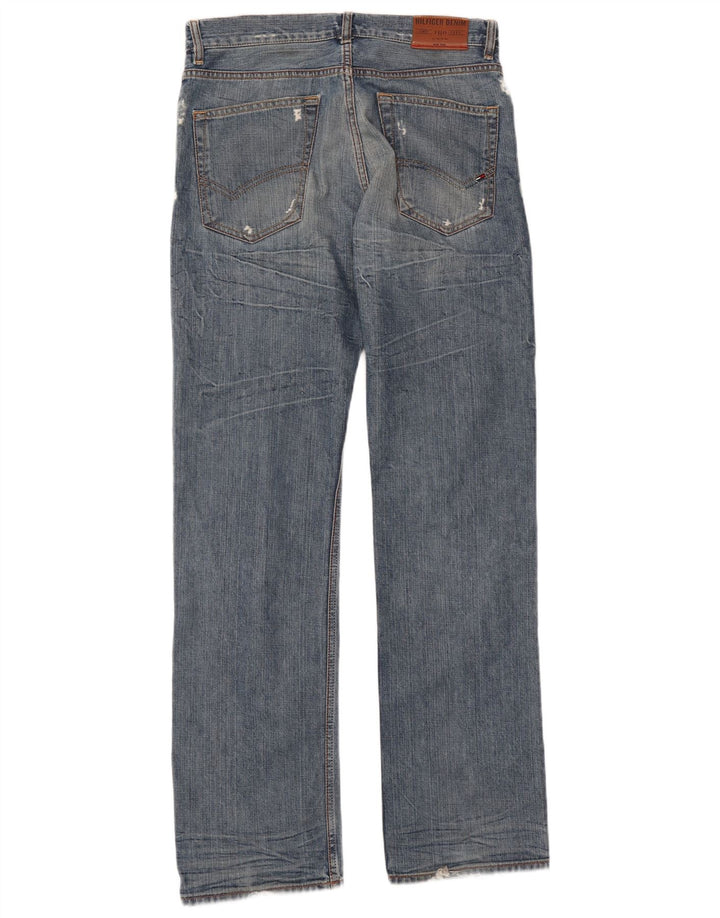 Jeans dritti dritti dritti da uomo Tommy Hilfiger W32 L35 blu