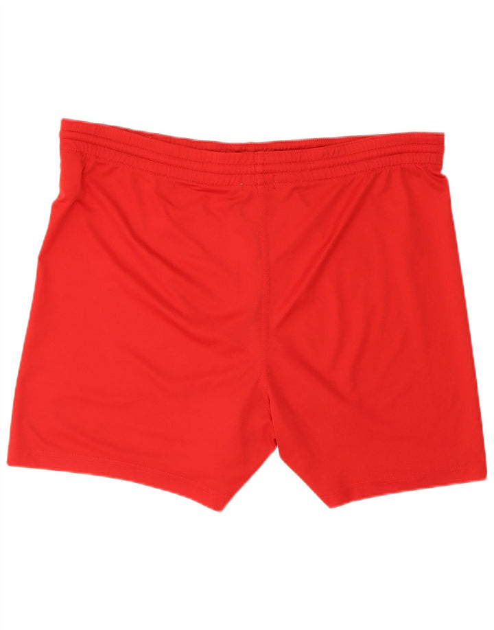 Pantaloncini sportivi da uomo Kappa grandi rossi in poliestere