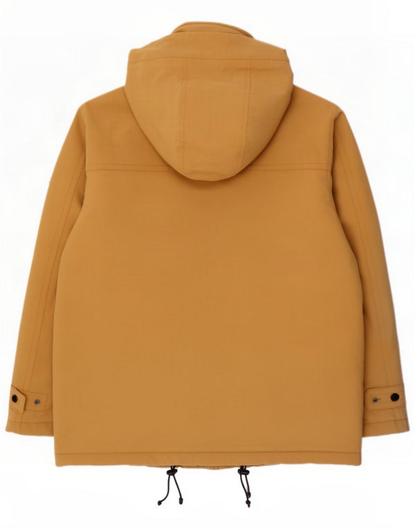 Navigare Giacca Parka da uomo con cappuccio UK 46 3XL Cotone beige