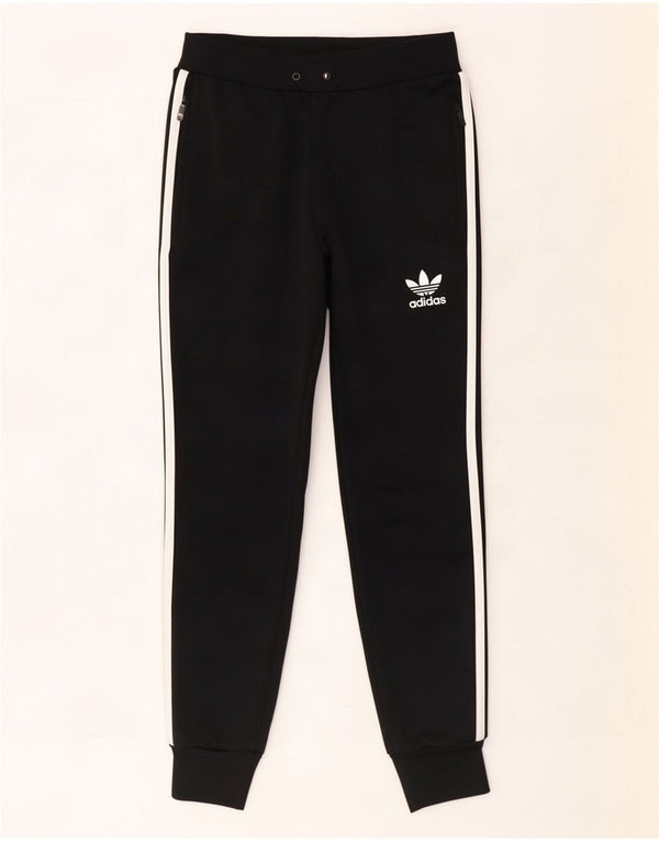 Pantaloni da tuta da donna Adidas Joggers UK 8 Small Poliestere nero
